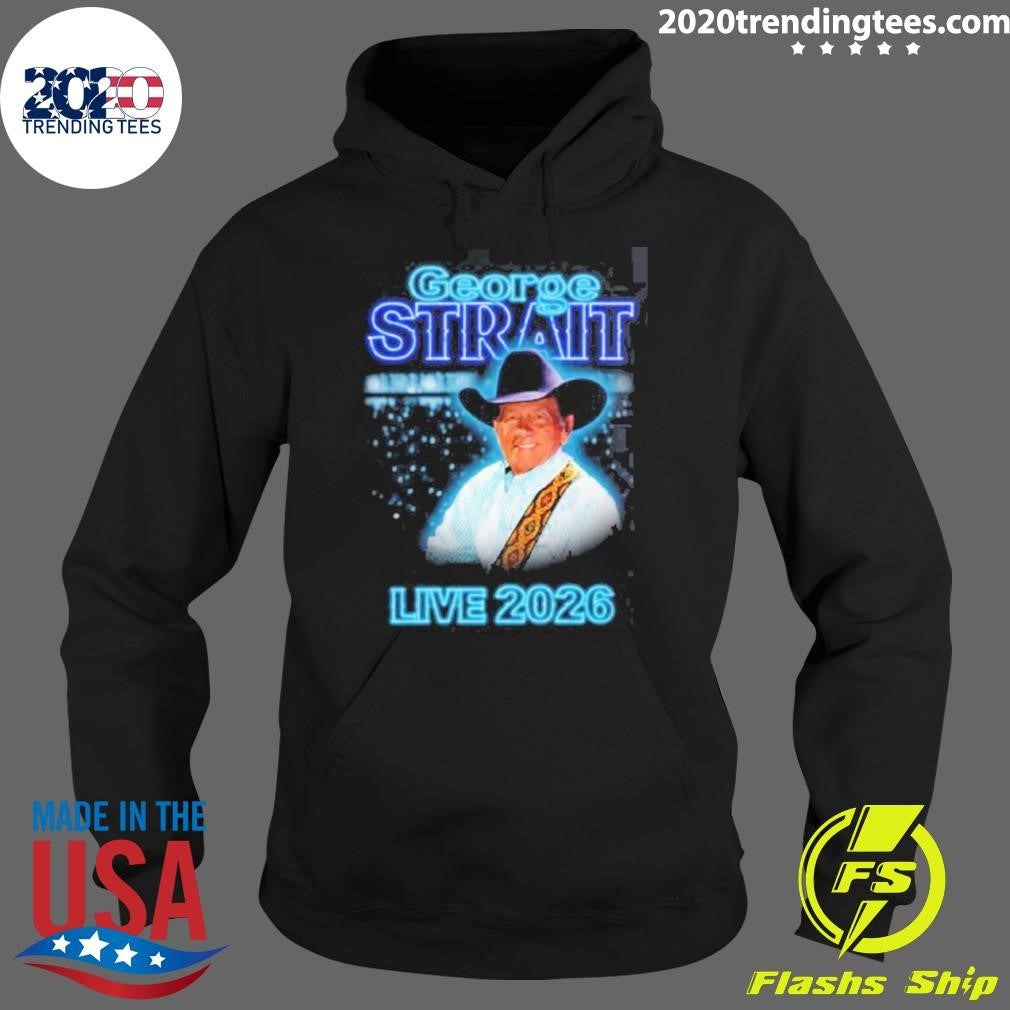 George Strait Live 2026 Texas And South Carolina Merch Photo Tour Shirt