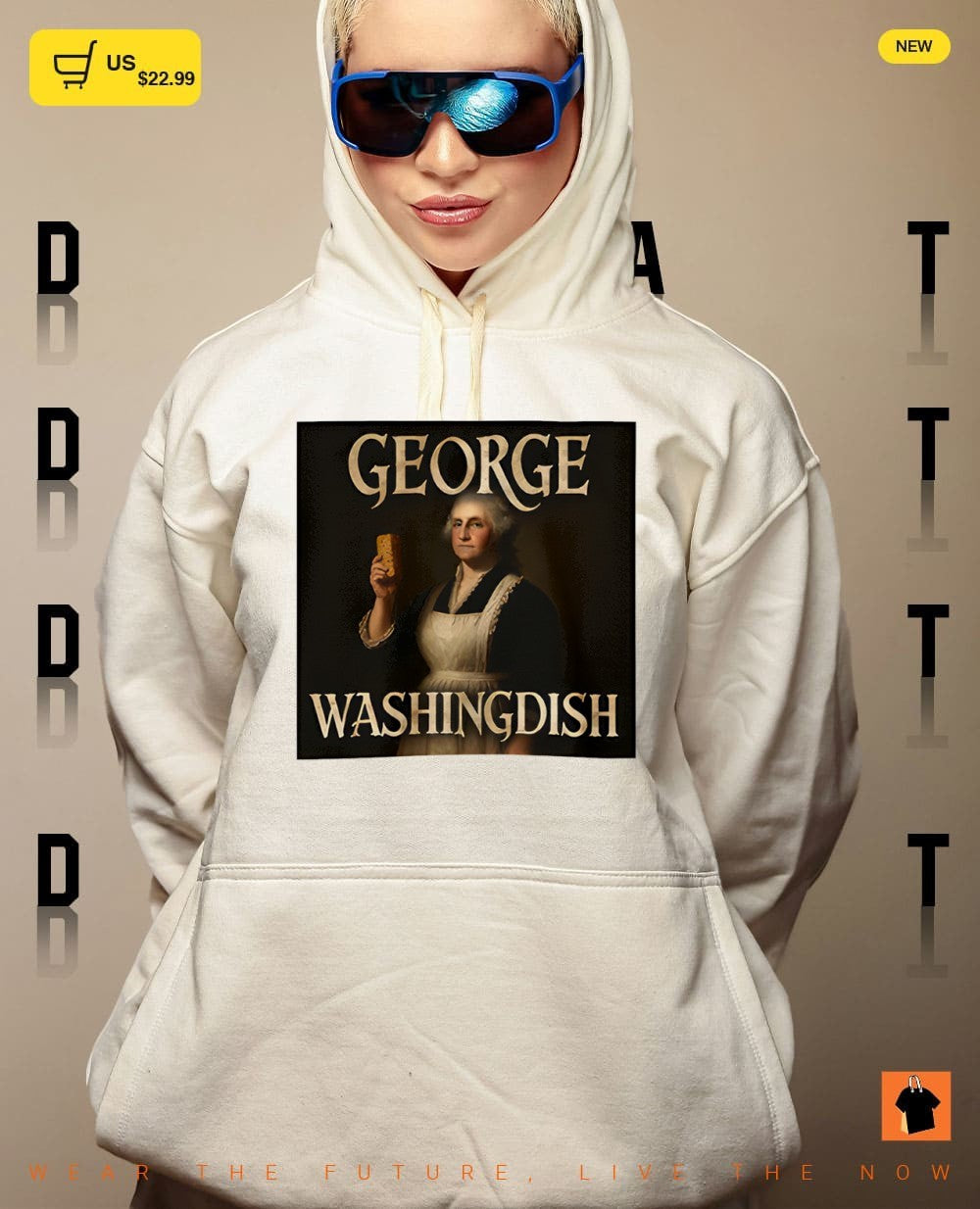 George Washington George Washingdish parody shirt