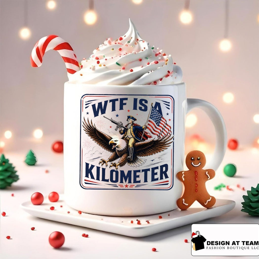 George Washington WTF is a kilometer Independence Day 2026 shirt