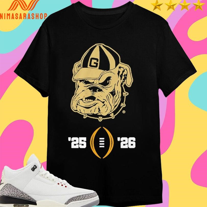 Georgia Bulldogs Football 2025-2026 College Football Playoff Shirts
