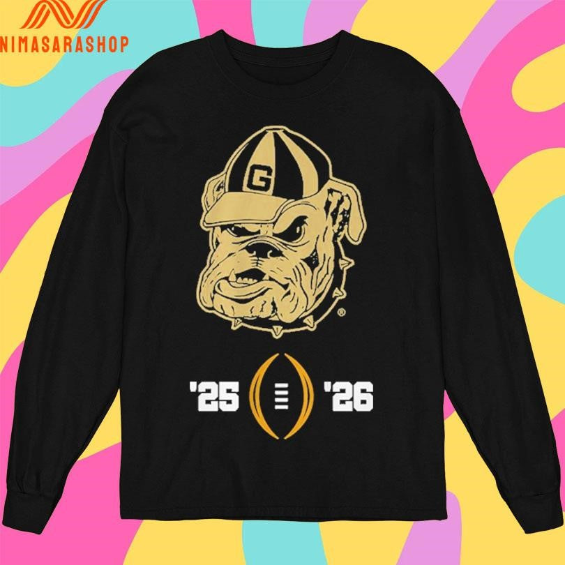 Georgia Bulldogs Football 2025-2026 College Football Playoff Shirts