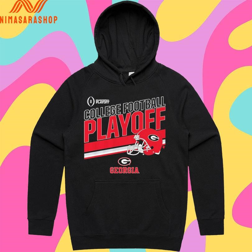 Georgia Bulldogs Football College Football Playoff 2025-2026 Stripe Shirts