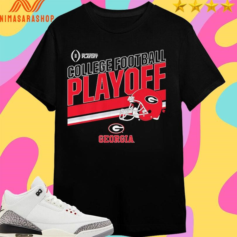 Georgia Bulldogs Football College Football Playoff 2025-2026 Stripe Shirts