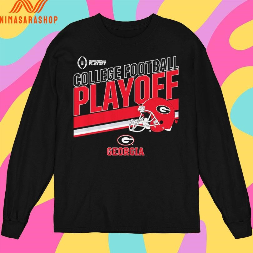 Georgia Bulldogs Football College Football Playoff 2025-2026 Stripe Shirts