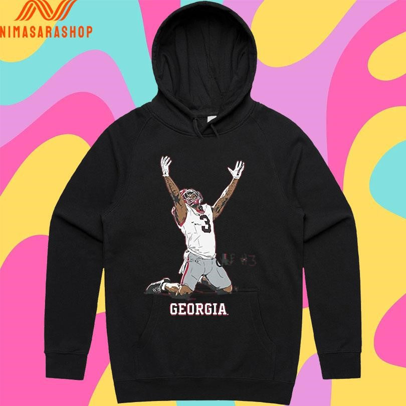 Georgia Bulldogs Football Nate Frazier End Zone Celebration Shirts
