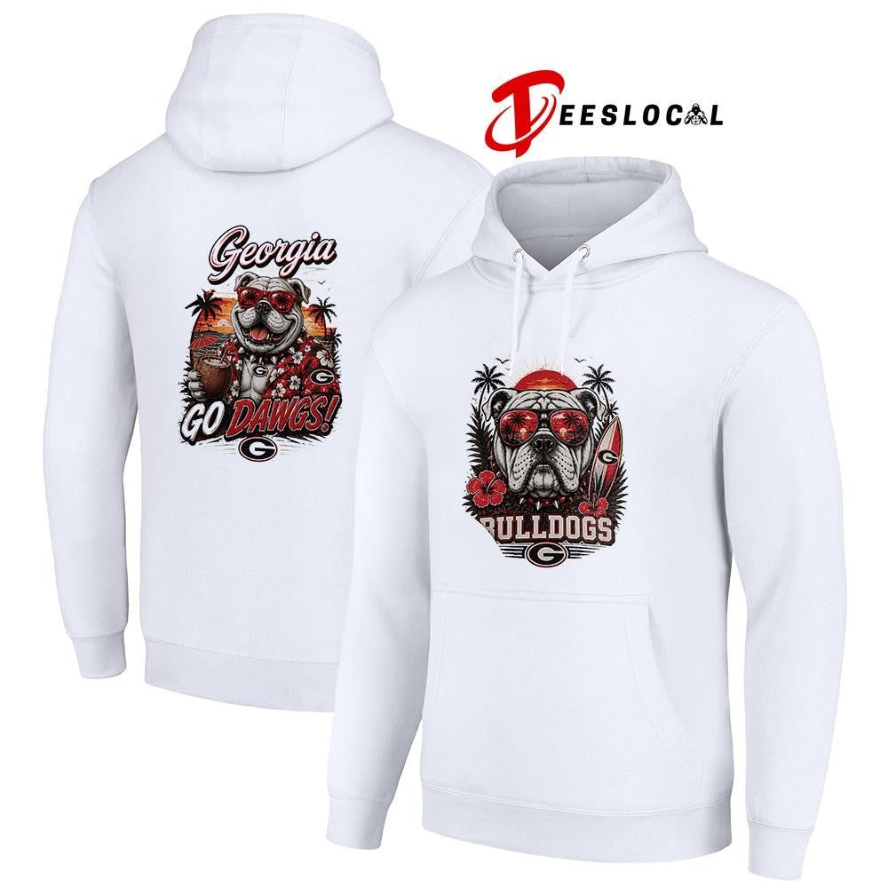 Georgia Bulldogs NCAA Tropical mascot shirt