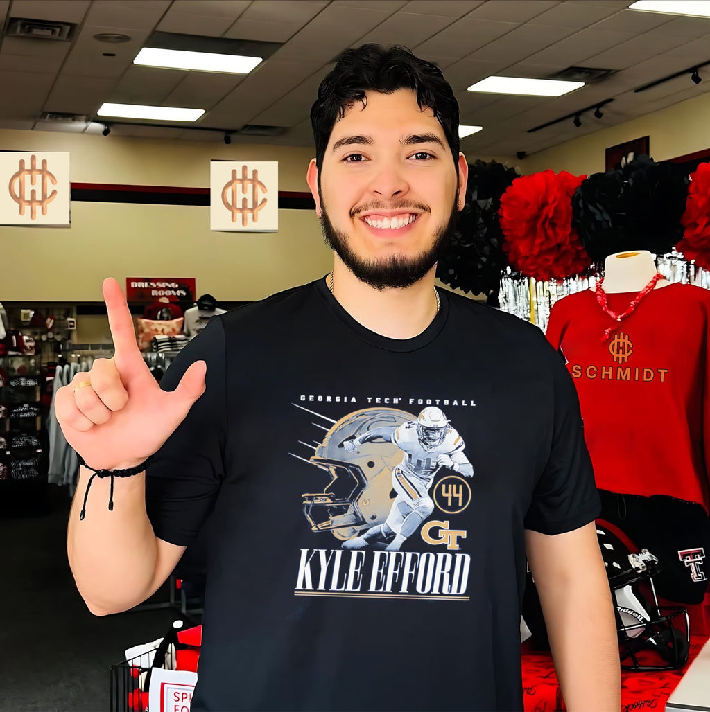 Georgia Tech Football Kyle Efford number 44 shirt