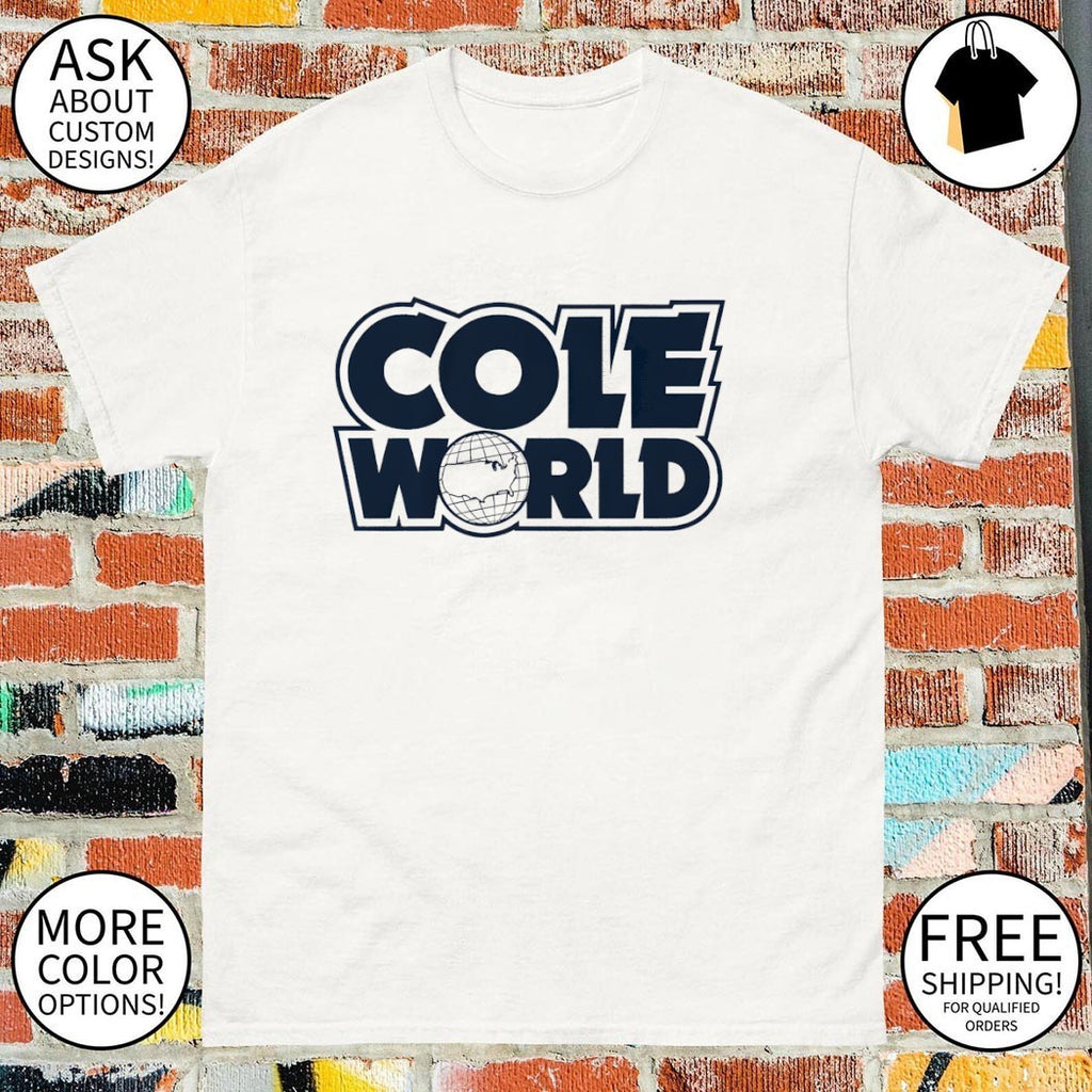Gerrit Cole World New York baseball shirt