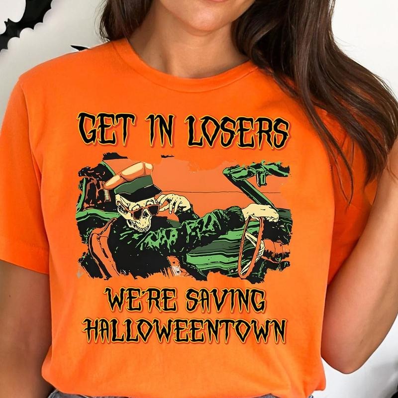 Get In Losers We're Saving Halloweentown Shirt Get In Losers We're Saving Halloweentown Vintage Halloween Shirt Hoodie...