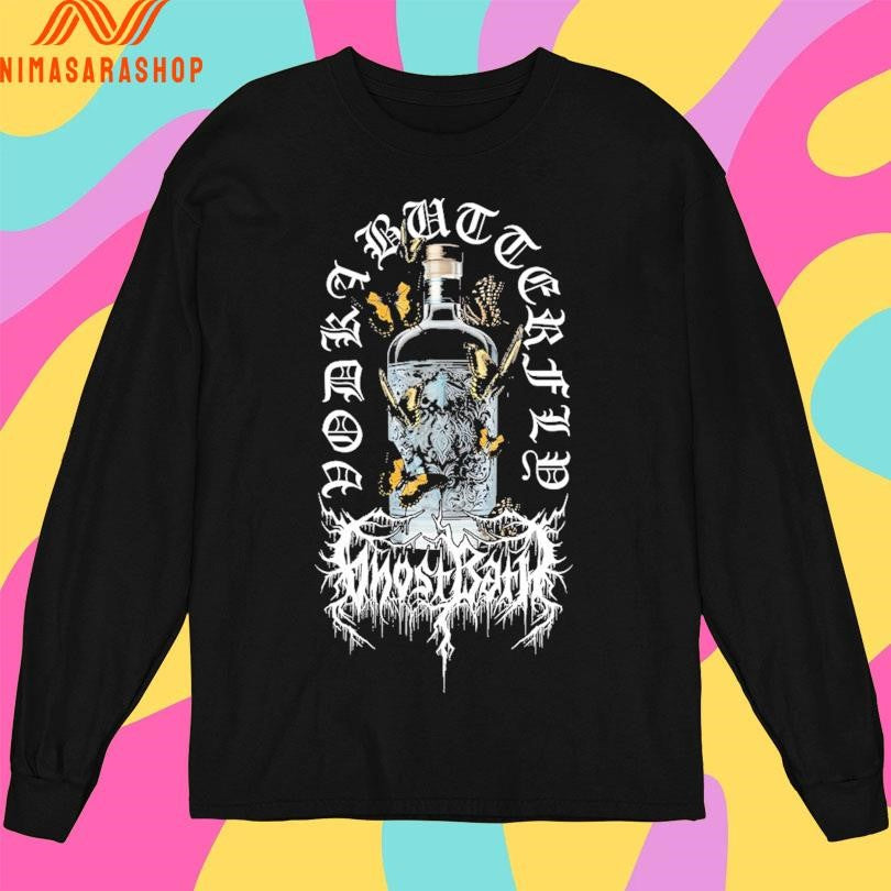 Ghost Bath Vodka Butterfly Shirts