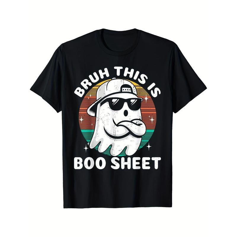 Ghost Boo Sheet Graphic T-Shirt