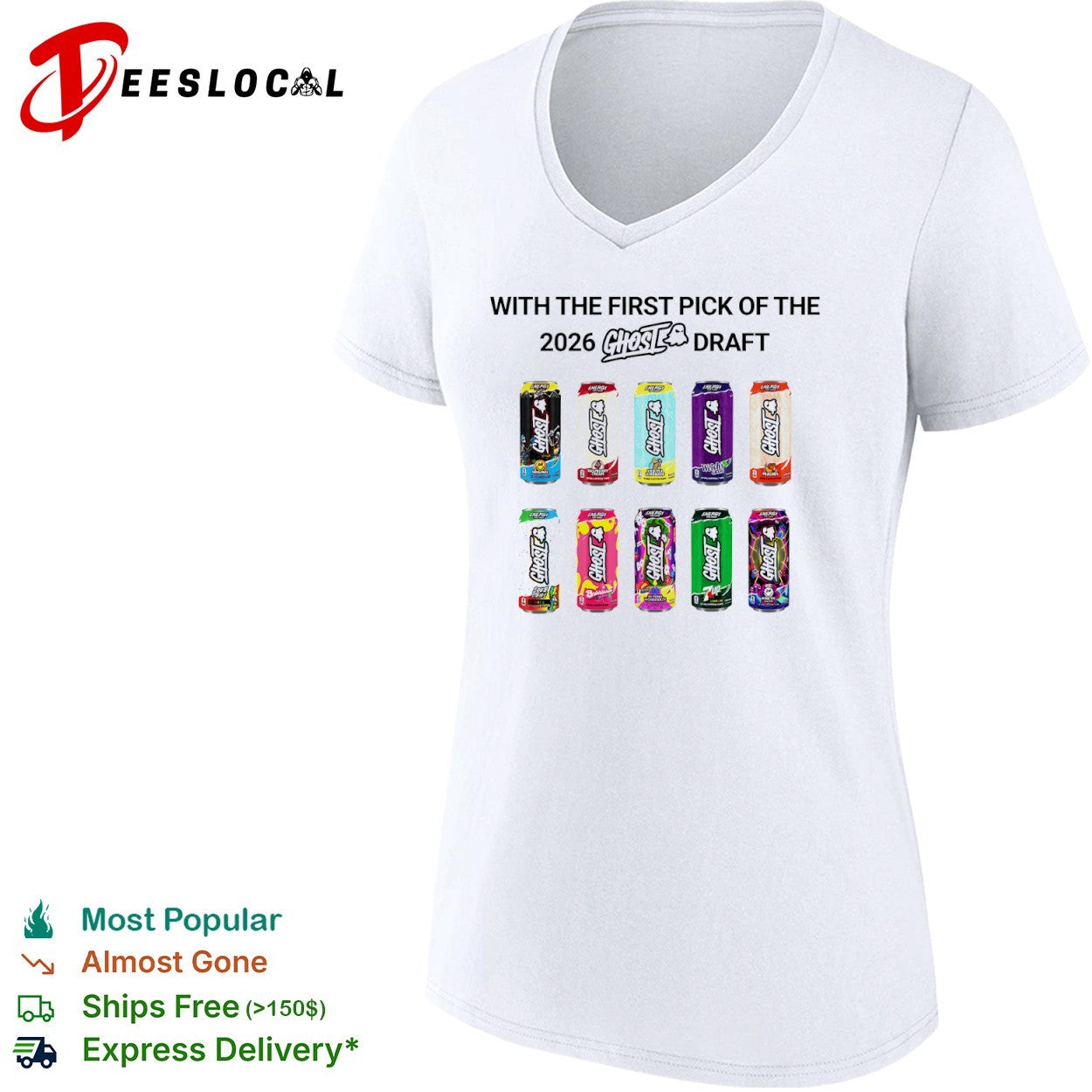Ghost energy drink 2026 draft flavor variety shirt