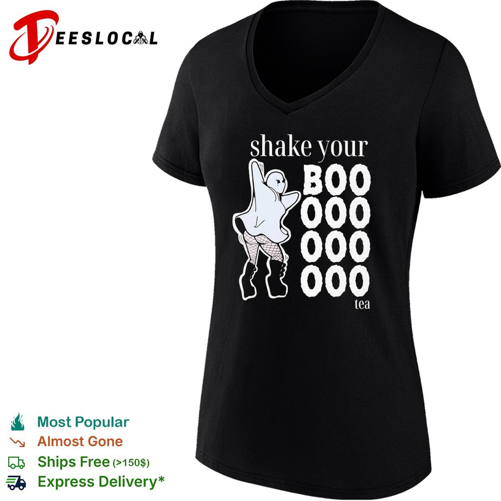 Ghost shake your boo boo boo tea dancing shirt