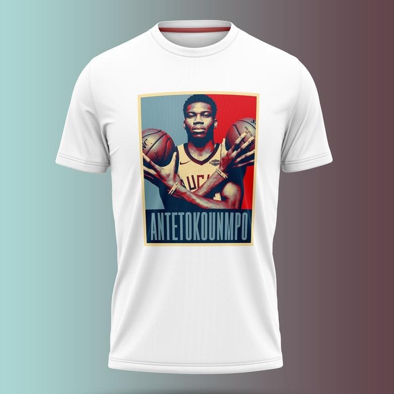 Giannis Antetokounmpo Unisex T-shirts Hoodie Sweatshirt | PrintMintTees.com
