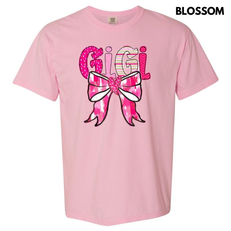 Gigi Valentine Coquette Comfort Colors Shirt Hoodie Sweatshirt
