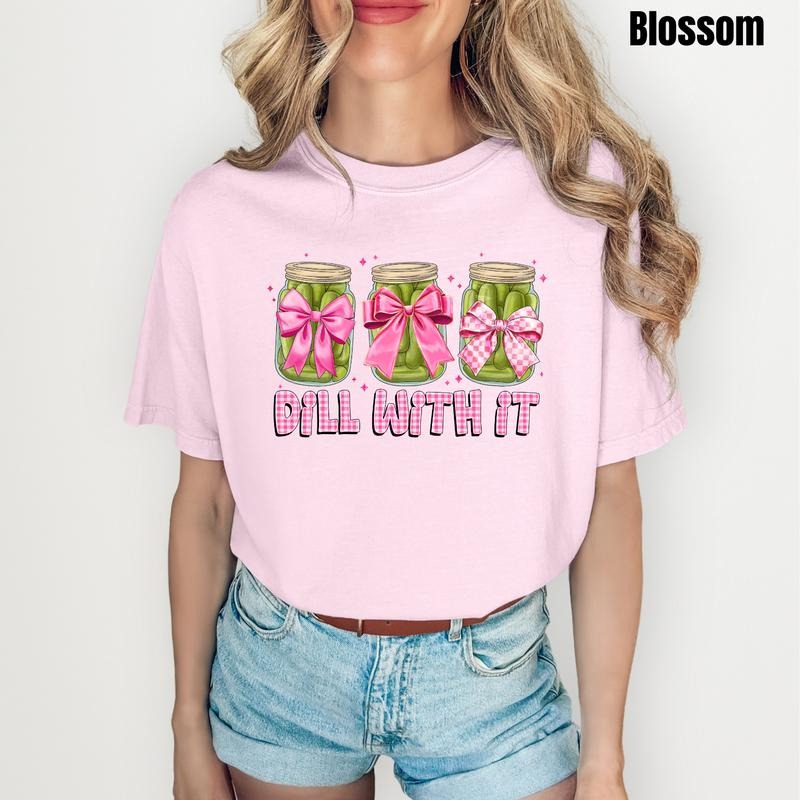 Gingham Dill With It Comfort Colors T-Shirt 'NLB' Hoodie, Sweatshirt | PrintMintTees.com
