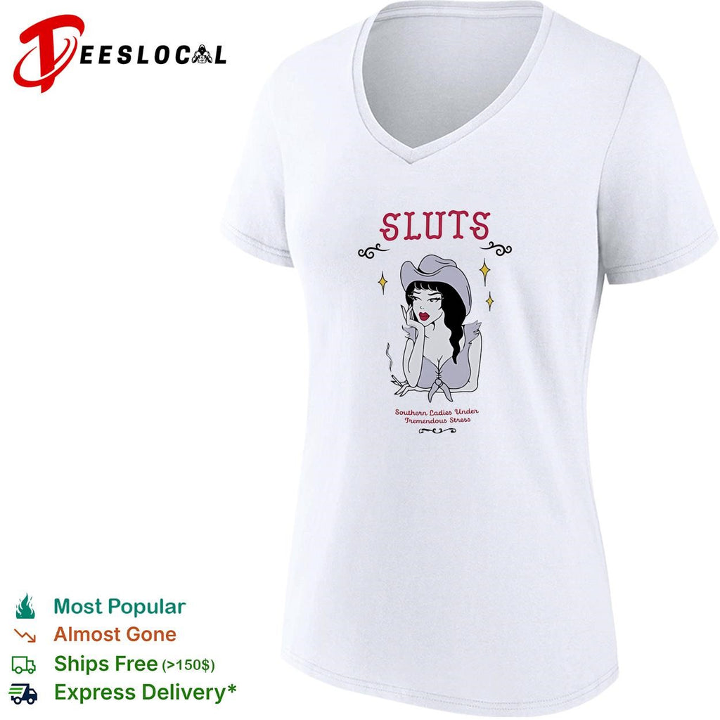 Girl sluts southern ladies under tremendous stress shirt