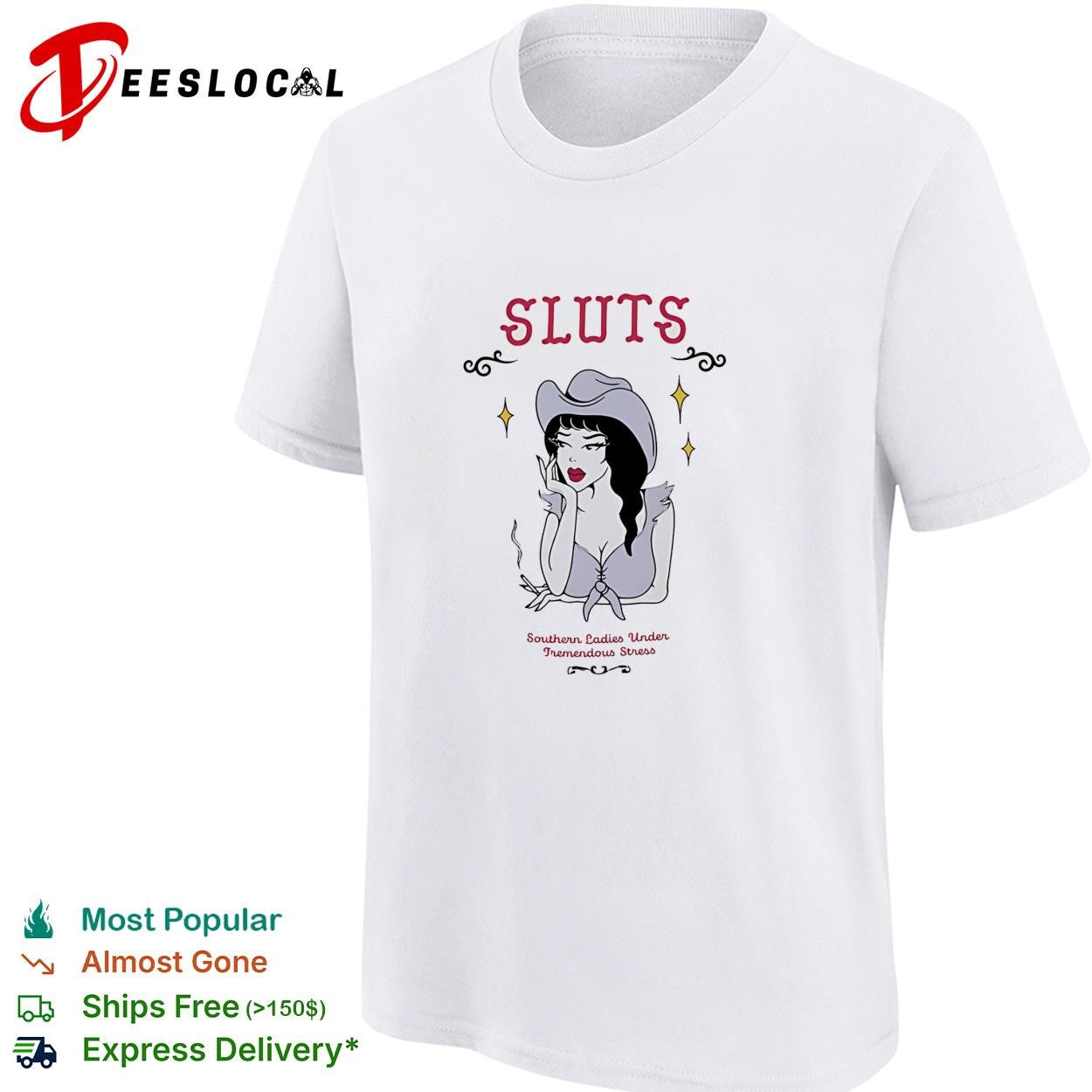 Girl sluts southern ladies under tremendous stress shirt