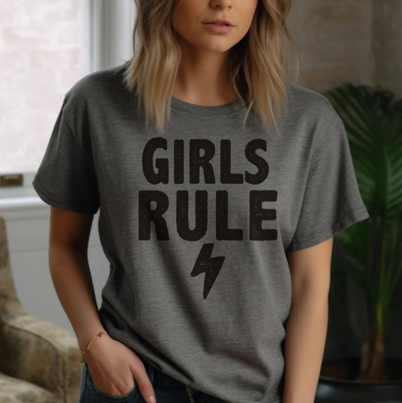 Rule Feminism Fun Empowerment Mom Sister Soft Print Comfy Daughter Girlfriend Empowerment Feminism Top Womenswear Comfortable Statement Underwear Lady Shirt Hoodie Sweatshirt