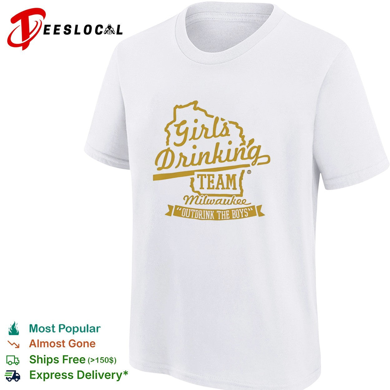 Girl’s drinking team Milwaukee Wisconsin shirt