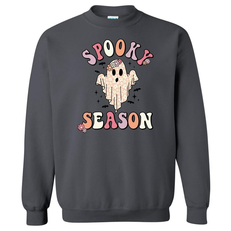 Girly Spooky Season Sweatshirt 'NLB' T-Shirts, Hoodie | PrintMintTees.com