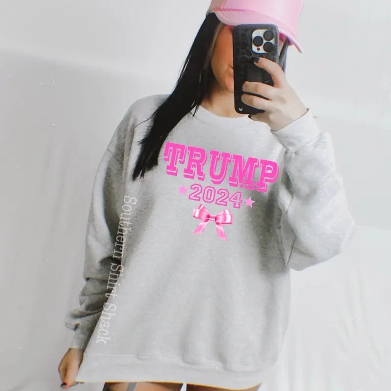 Girly Trump sweatshirt Shirt Hoodie | PrintMintTees.com