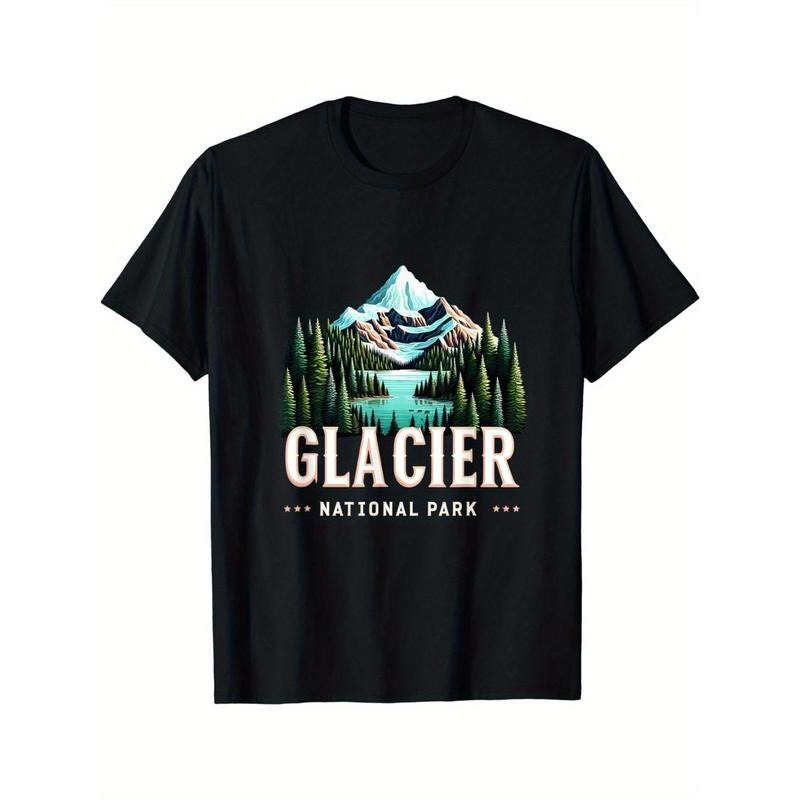 Glacier National Park Family Road Trip Fun Road T-shirt Made in USA Hoodie Sweatshirt | PrintMintTees.com