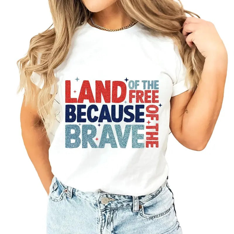 Glitter Memorial Day Shirt, American Flag, Stars And Stripes, Retro 4th Of July, Usa America Shirt, Military Veteran...