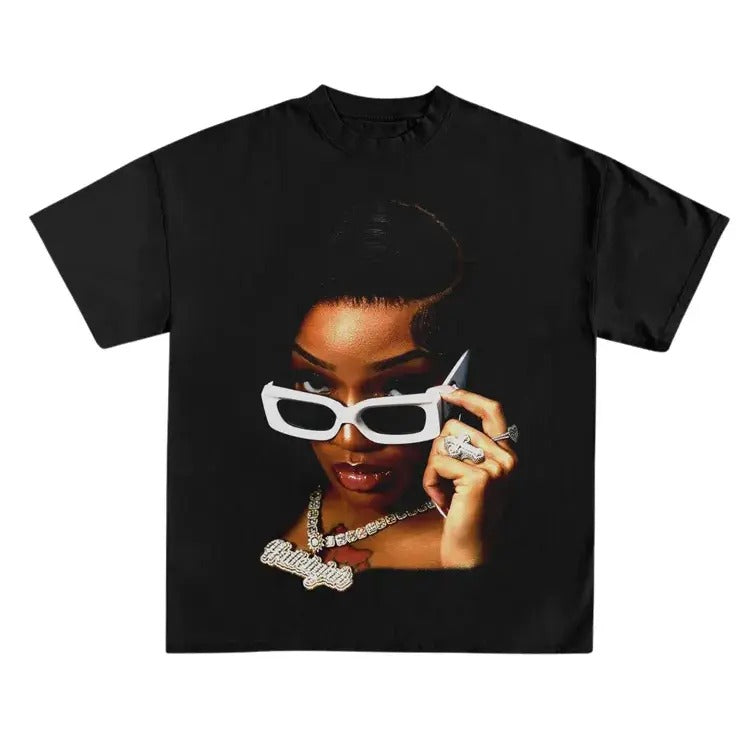 Glorilla shirt - Big Glo tee - rapper shirt - hip hop Hoodie, Sweatshirt | PrintMintTees.com