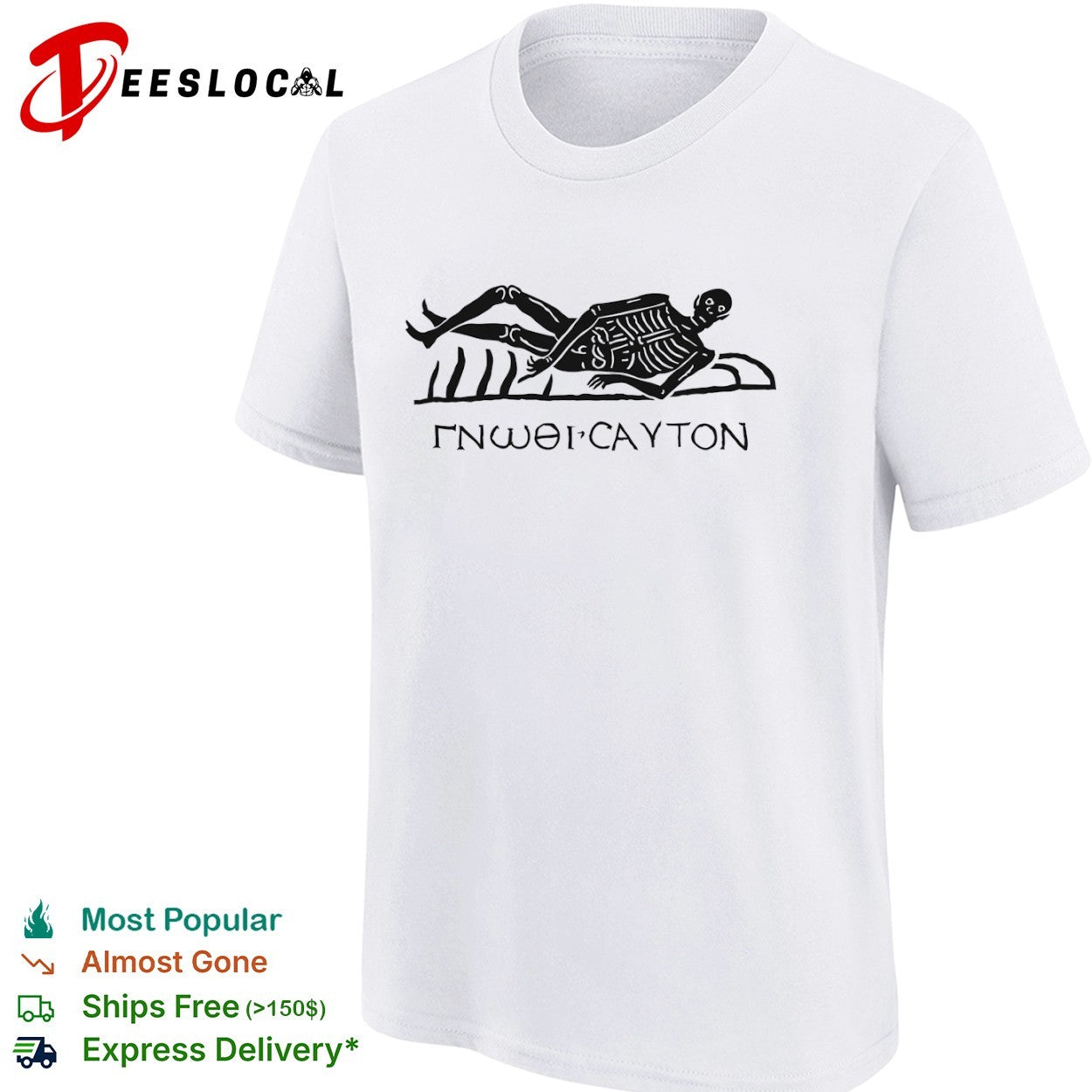Gnothi Sauton Skeleton Memento Mori Philosophy Latin Philosophical Wisdom shirt