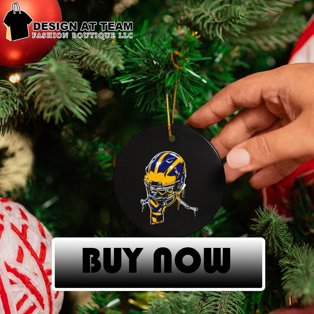 Go Blue Helmet Michigan Wolverines Football vintage shirt