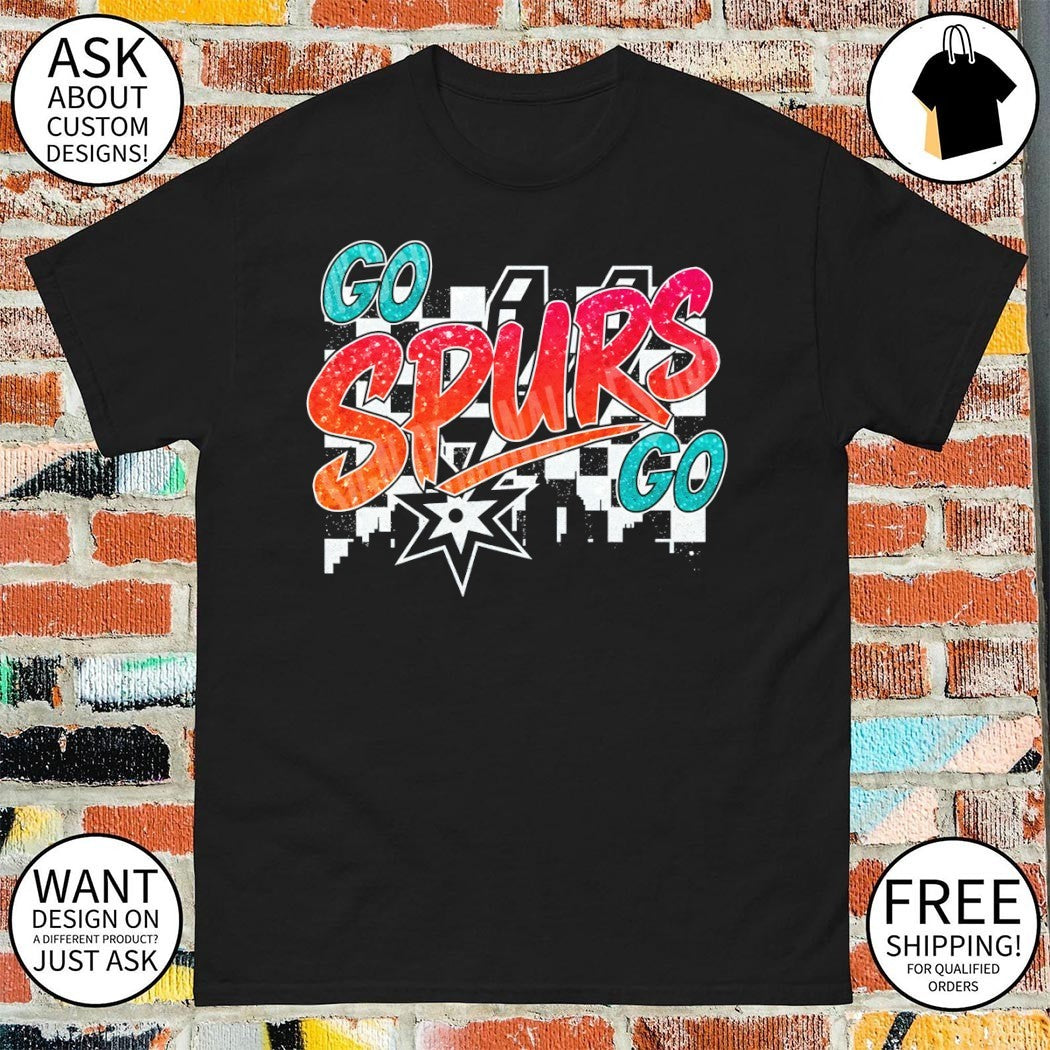 Go Spurs Go San Antonio Spurs Basketball Glitter NBA 2026 vintage shirt