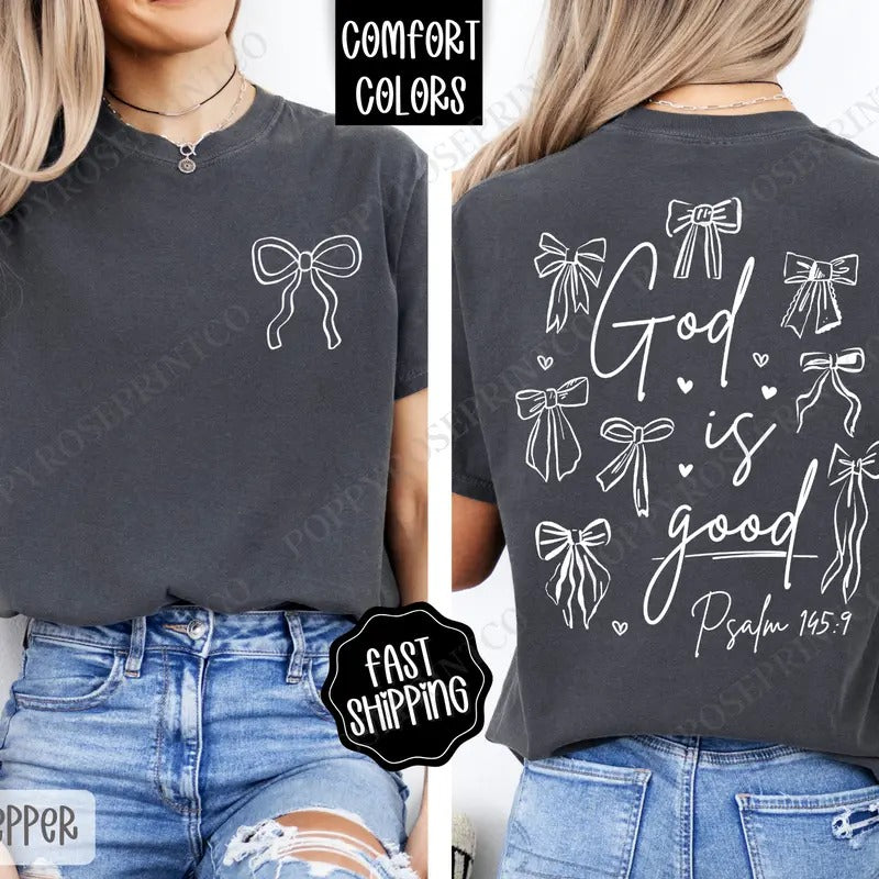 God Is Good Shirt Comfort Colors Religious Religious Shirt Hoodie Sweatshirt