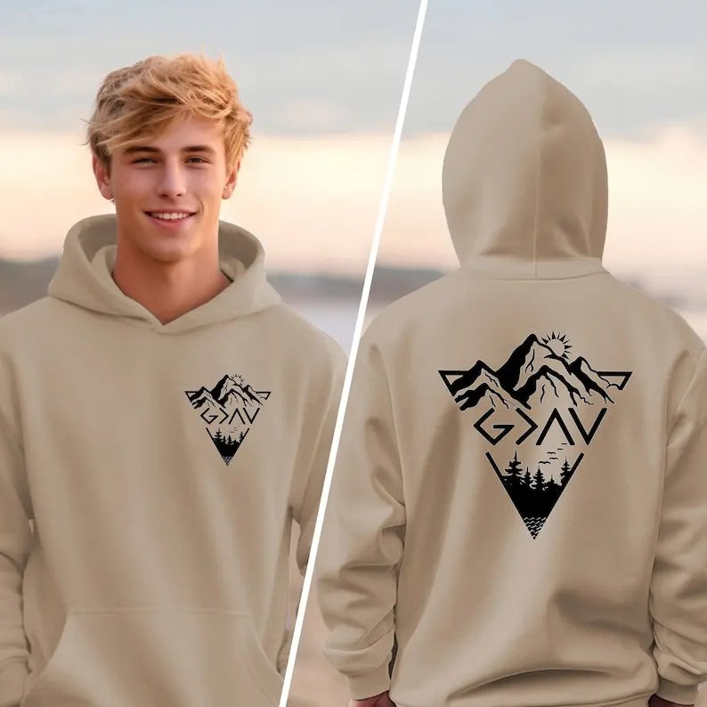 God is Greater Than the Highs and Lows Sweatshirt, Christian Hoodie, Bible Jesus Lover Gift, Faith Sweatshirt, Jesus ...