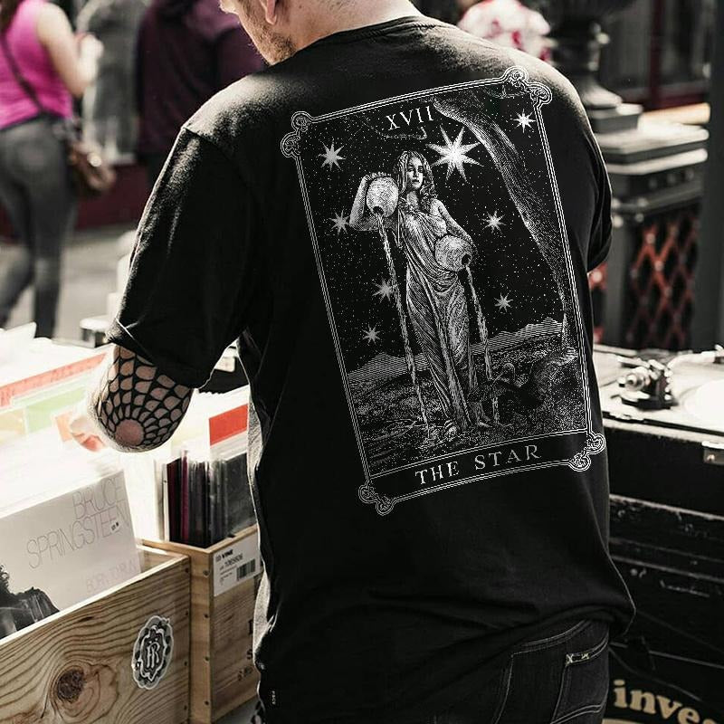 Goddess With Pottery Printing Men's T-shirt Designer - Naughty Clothes Men Hoodie Sweatshirt | PrintMintTees.com