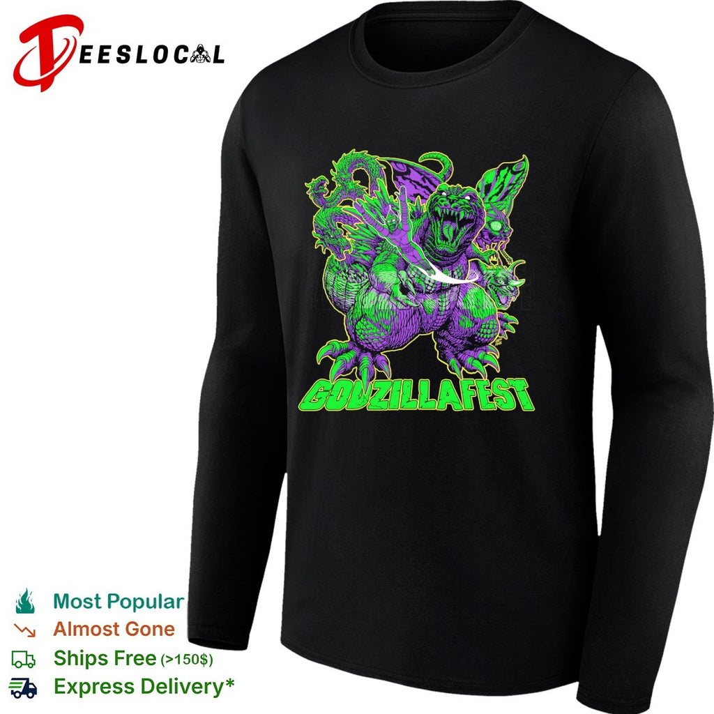 Godzilla GODZILLAFEST kaiju monsters shirt