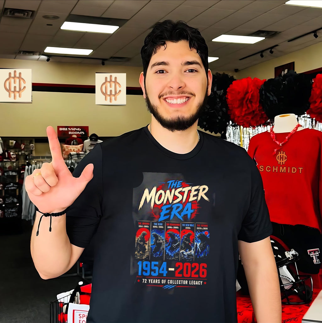 Godzilla the monster era 1954-2026 72 years of collector legacy shirt
