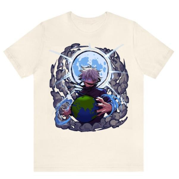 Gojo Satoru Jujutsu Kaisen Sweatshirt Anime Shirt Sweatshirt, Hoodie, Comfort Colors | PrintMintTees.com