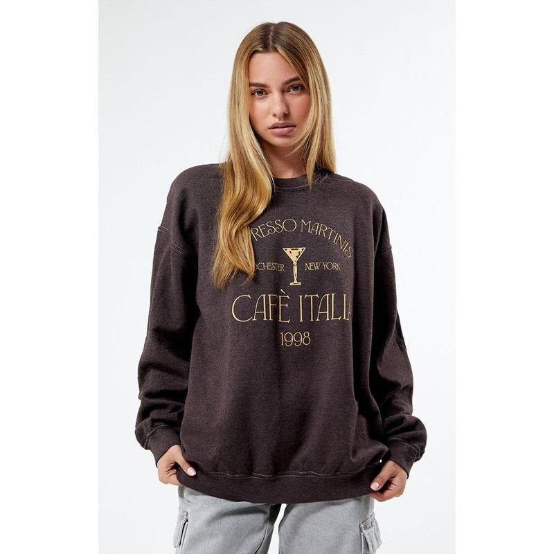 Golden Hour Women's Espresso Martini Crew Neck Sweatshirt Shirt Hoodie | PrintMintTees.com