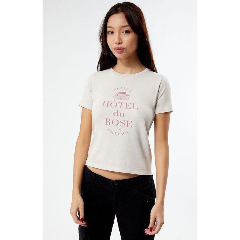 Golden Hour Women's Hotel Rose France T-Shirt Hoodie Sweatshirt | PrintMintTees.com