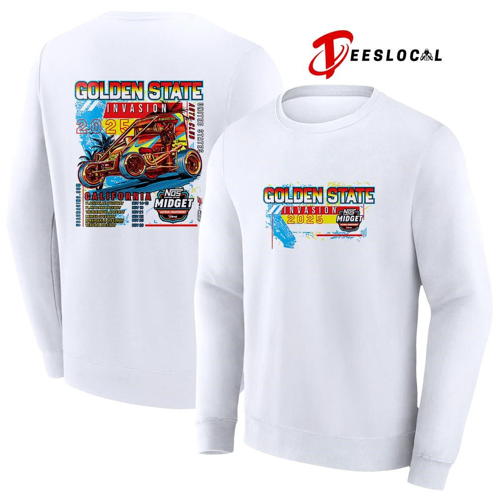 Golden State Invasion California Auto club dates shirt