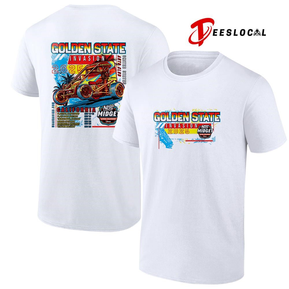 Golden State Invasion California Auto club dates shirt