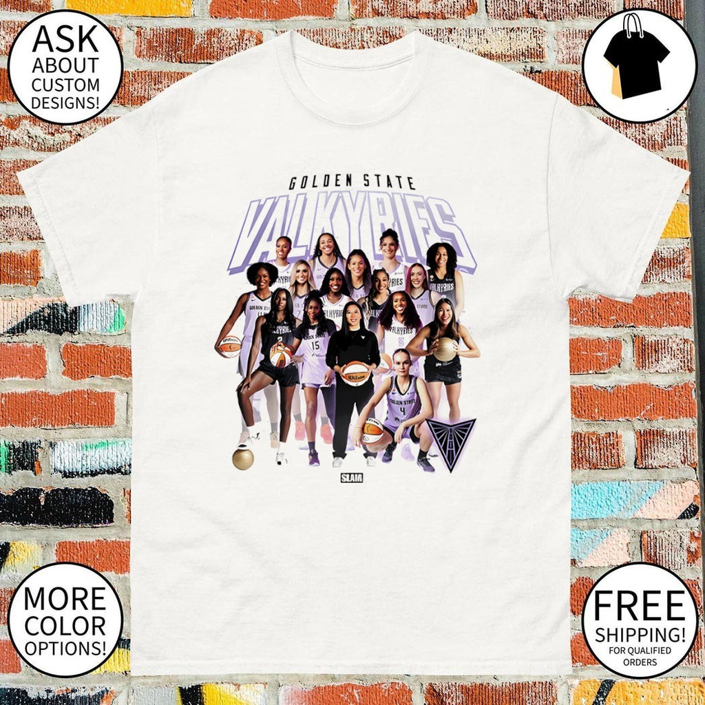 Golden State Valkyries Slam WNBA Basketball San Francisco CA 2026 shirt