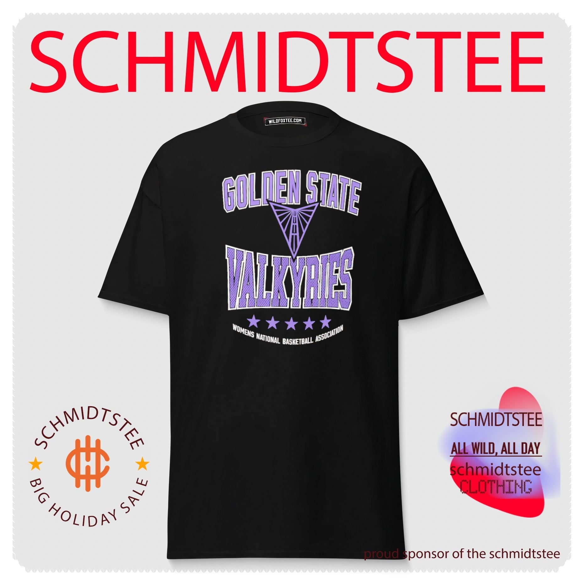 Golden State Valkyries WNBA 2026 Starter Center Squeeze shirt