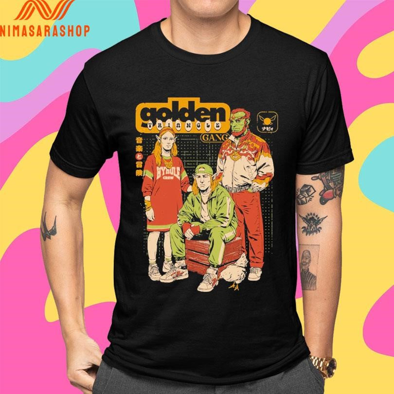 Golden Triangle Gang Rafael Baptista Shirts