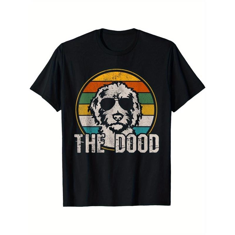 Goldendoodle T-Shirt - The Dood Vintage Dog Shirt Mens T-Shirts made in usa Hoodie Sweatshirt | PrintMintTees.com