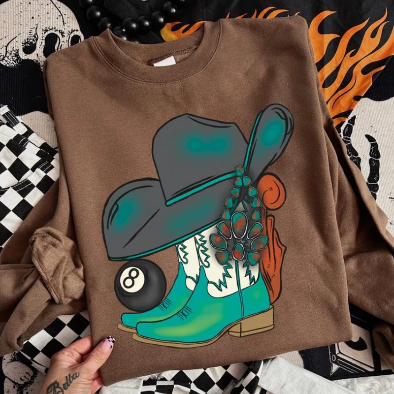 Gone Country Crew Shirt Cowgirl Outfits Western Western Tops Outfits Country Concert Outfits Rodeo Shirt T-Shirts, Hoodie, Sweatshirt