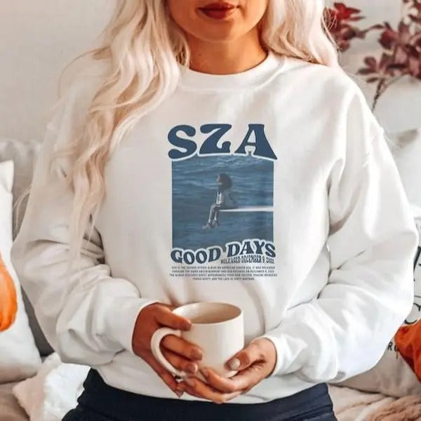 Good Days Sweatshirt- Album Merch Shirt - SOS Tour Sweater - Vintage Hip Hop Tee- Album Tour Shirt Hoodie | PrintMintTees.com