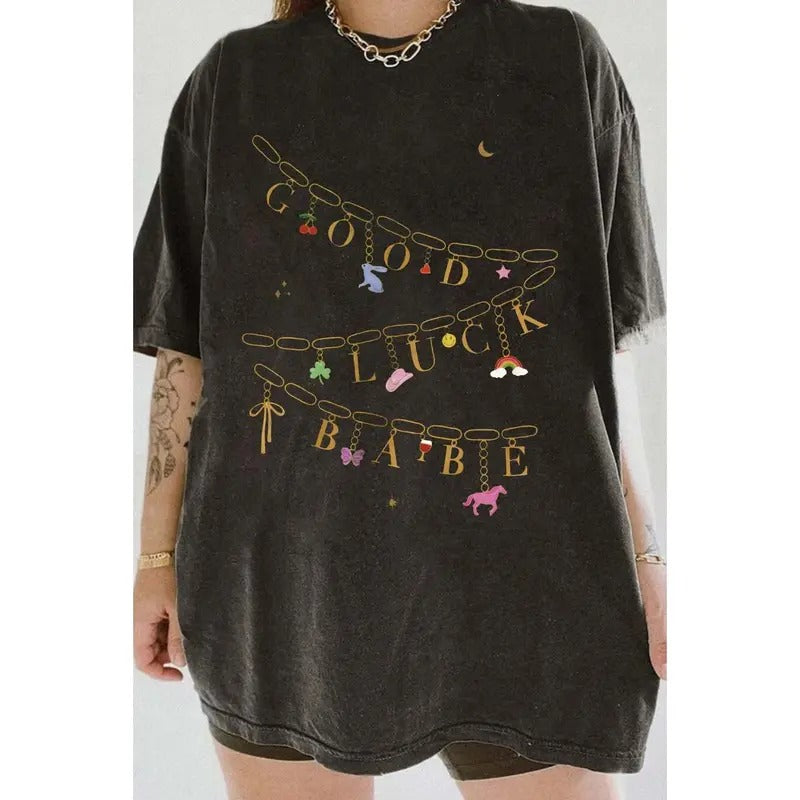Good luck Ch@rms Chappell Graphic Tee, Unisex Cotton Shirt Hoodie Sweatshirt | PrintMintTees.com