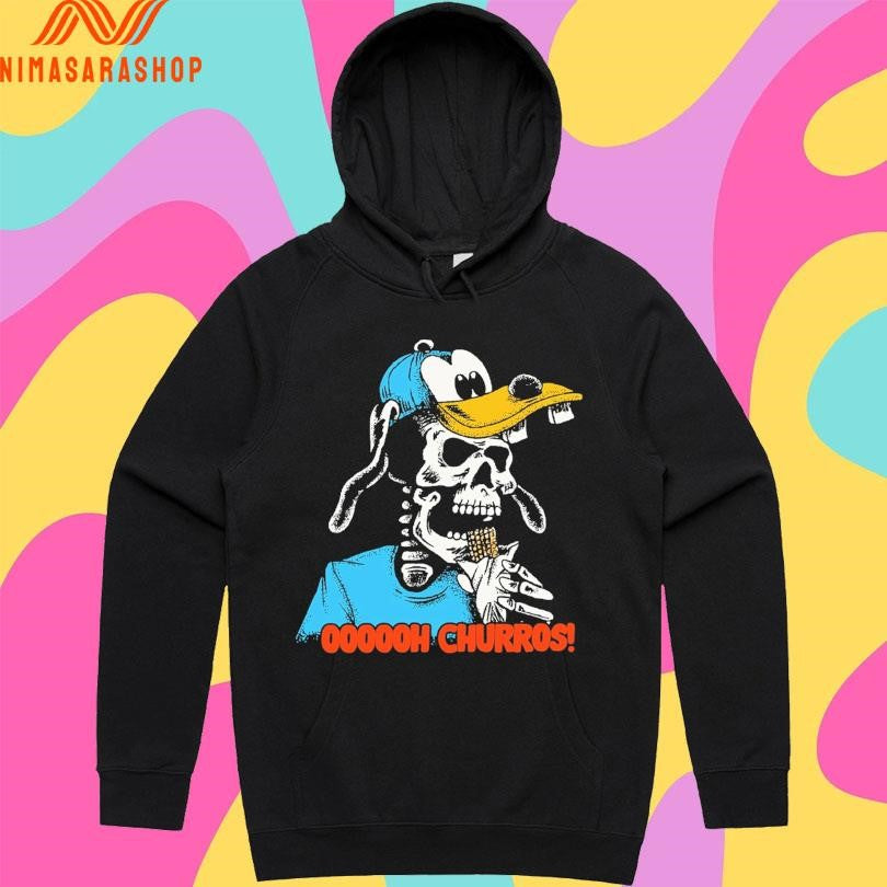Goofy Oh Churros Skeleton Shirts